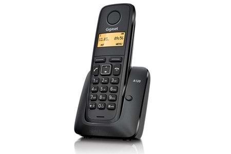 GIGASET A120 Kablosuz Telefon Siyah