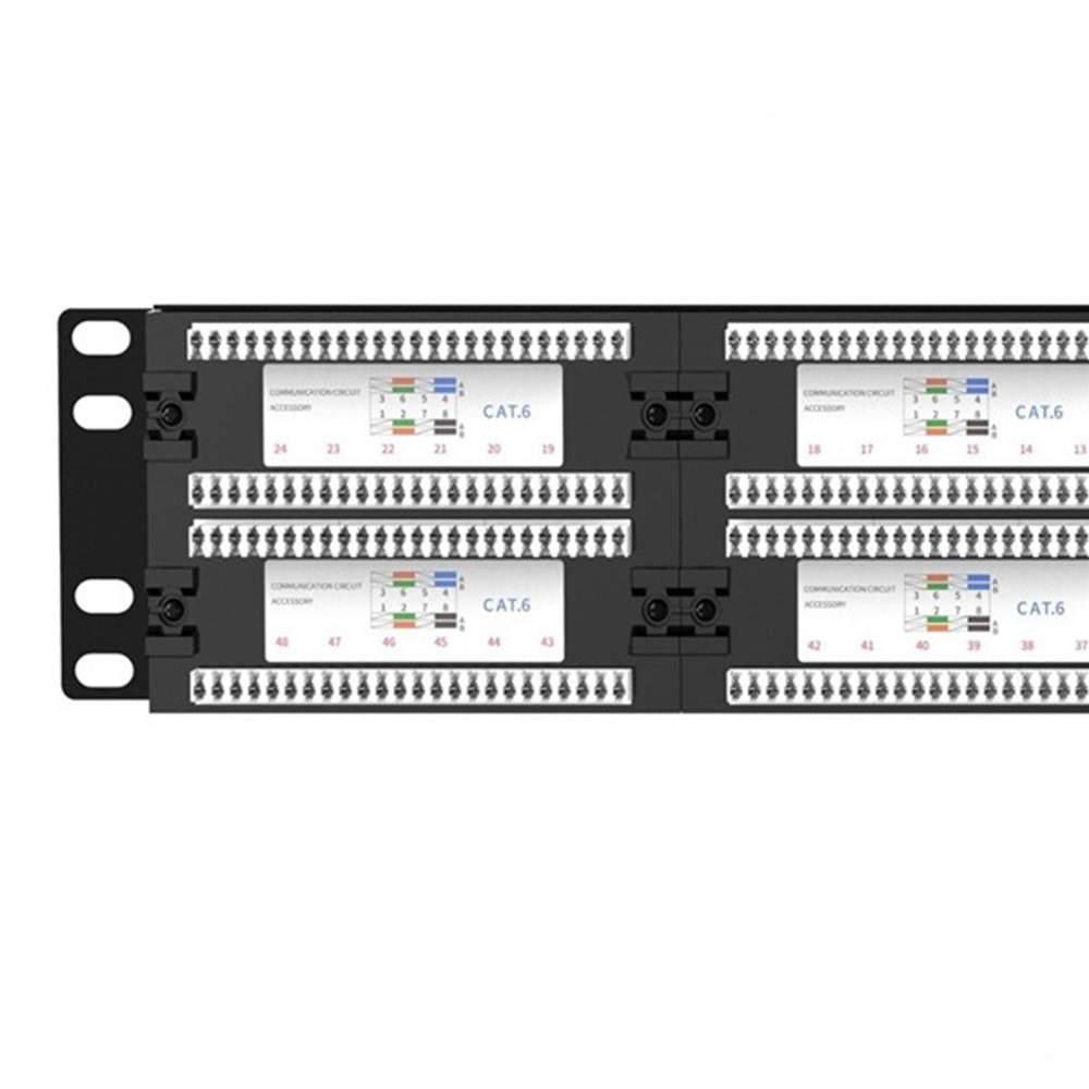 CODEGEN 2U 48port Cat6 Utp Patch Panel COD648