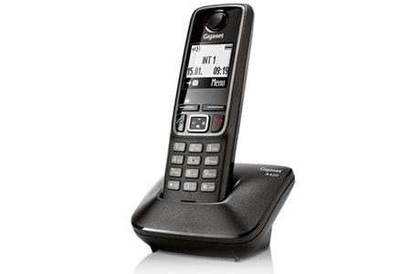 GIGASET A420 Kablosuz LCD Ekranlı Telefon Siyah
