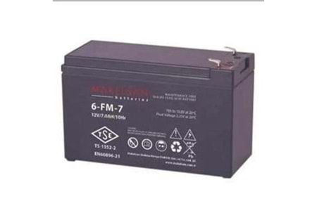 MAKELSAN 12v 7amper 6-FM-7 Kuru Tip Akü