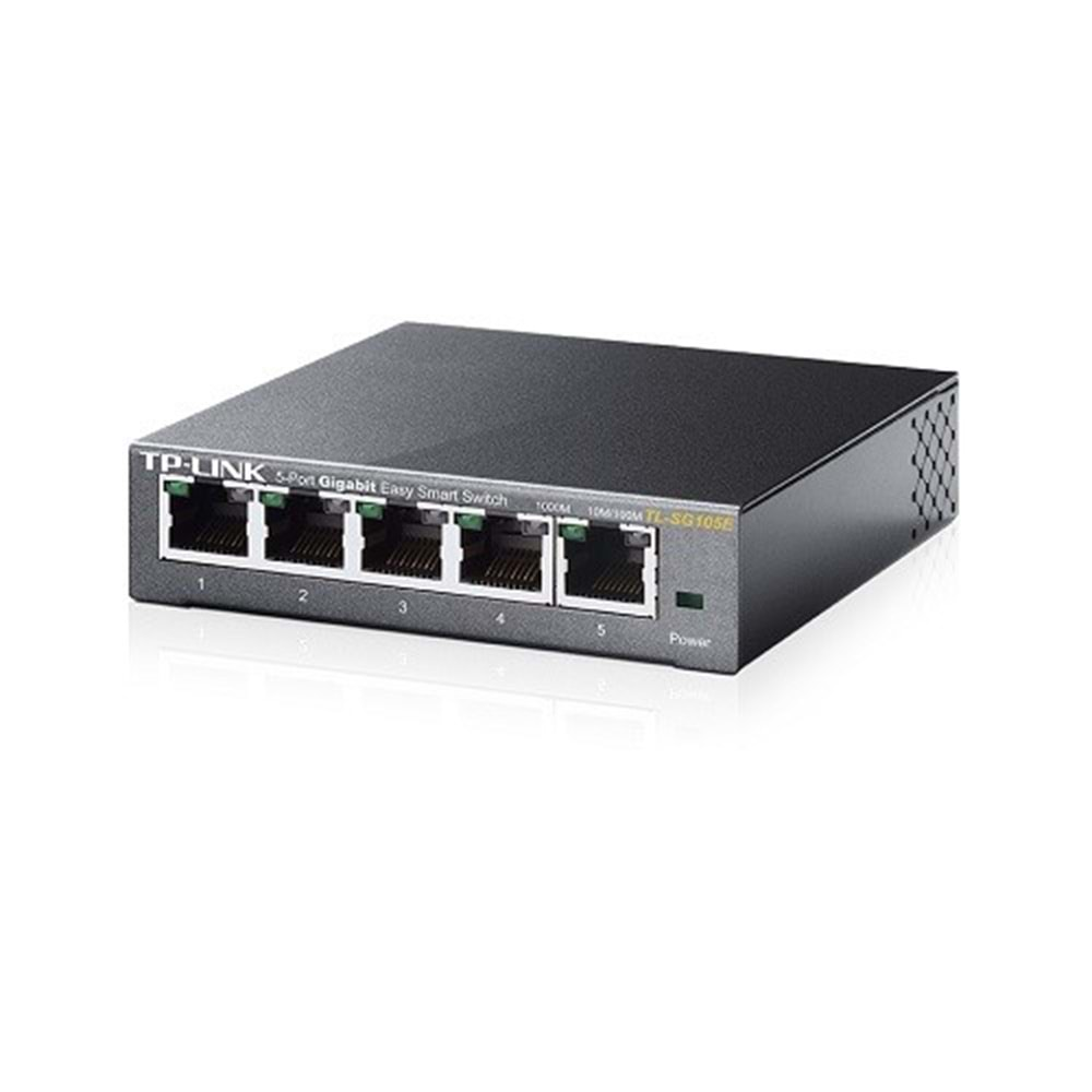 TP-LINK 5port TL-SG105E GIGABIT Yönetilebilir Switch Masaüstü