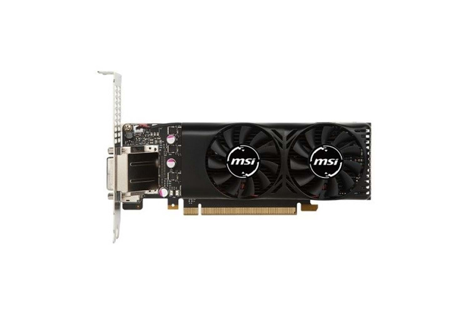 MSI GTX1050Ti 4GB 4GT LP DDR5 128bit HDMI DVI DP PCIe 16X v3.0 Low Profile