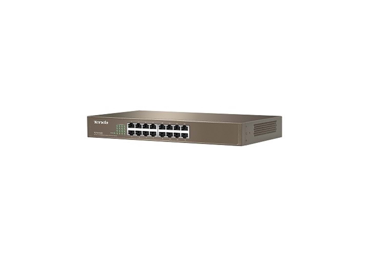 TENDA 16port TEF1016D 10/100 Yönetilemez Switch RackMount