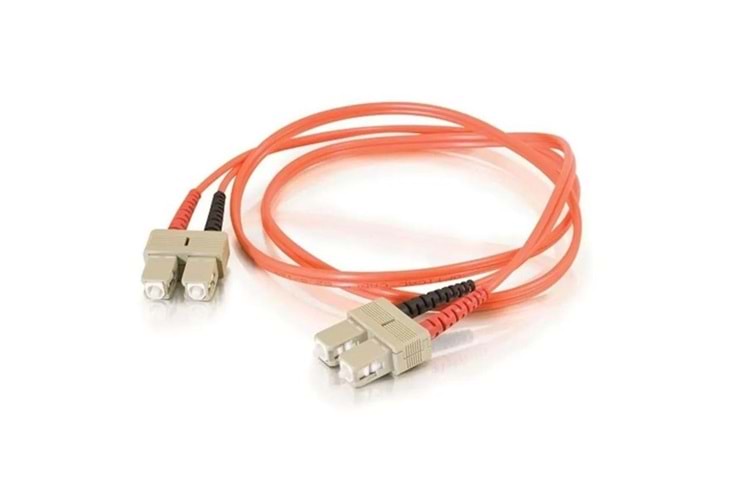 BIFO 5m MM SC-SC 50/125µ LSZH Duplex Fiber Optik Patch Kablo