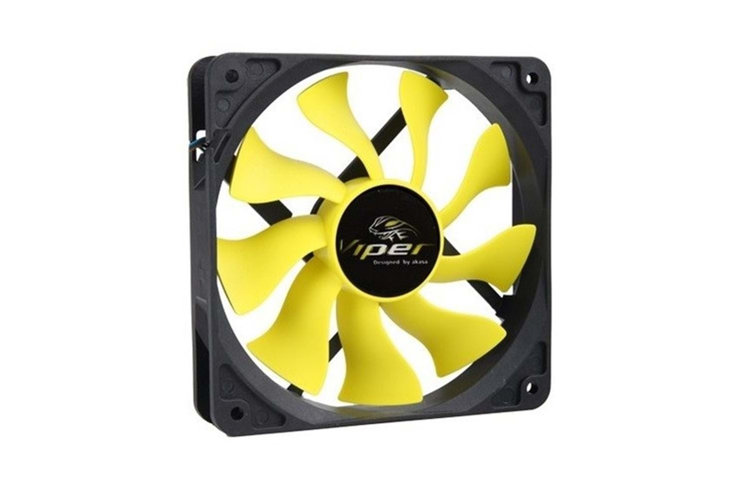 AKASA 120mm S-FLOW AK-FN059 4pin Siyah KASA FANI