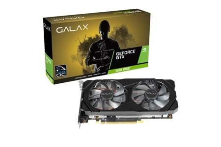 GALAX GTX1660 SUPER 6GB EX-1 CLICK OC 60SRL7DSY91S GDDR6 192bit HDMI DP PCIe 16X v4.0