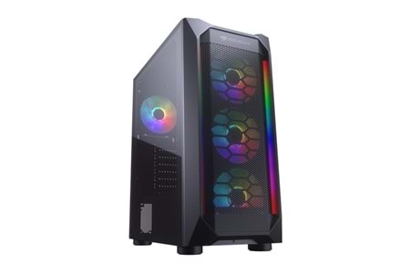 COUGAR 650W 80+ MX410 MESH-G CGR-5VM6B-MESH-G-RGB GAMING MID-TOWER PC KASASI