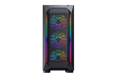 COUGAR 650W 80+ MX410 MESH-G CGR-5VM6B-MESH-G-RGB GAMING MID-TOWER PC KASASI