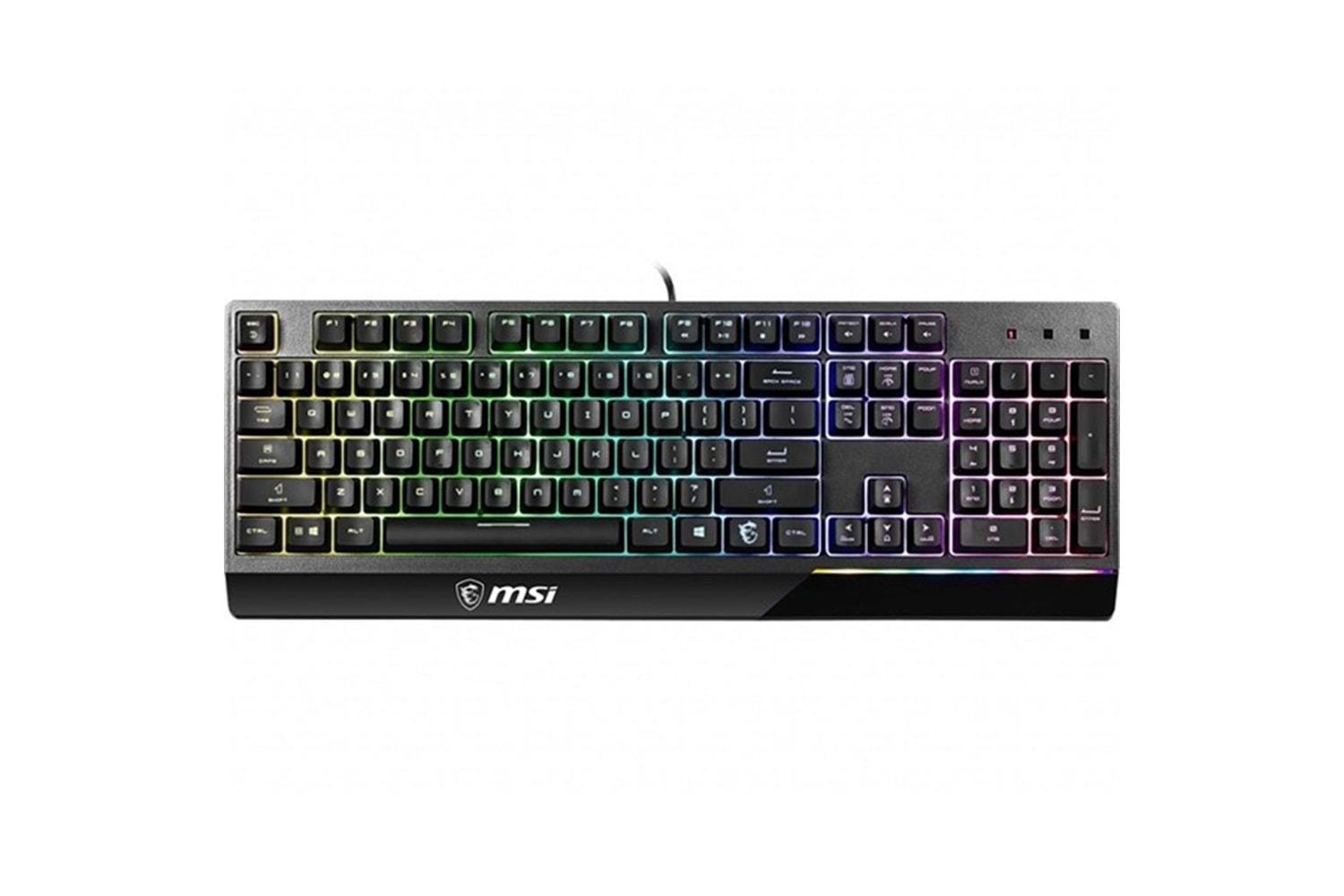 MSI GG Vigor GK30 TR USB Q Trk RGB Mekanik Hisli Siyah Gaming Klavye