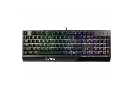 MSI GG Vigor GK30 TR USB Q Trk RGB Mekanik Hisli Siyah Gaming Klavye