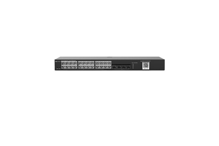 RUIJIE 24port REYEE RG-NBS3100-24GT4SFP GIGABIT 4X SFP Yönetilebilir Switch RackMount