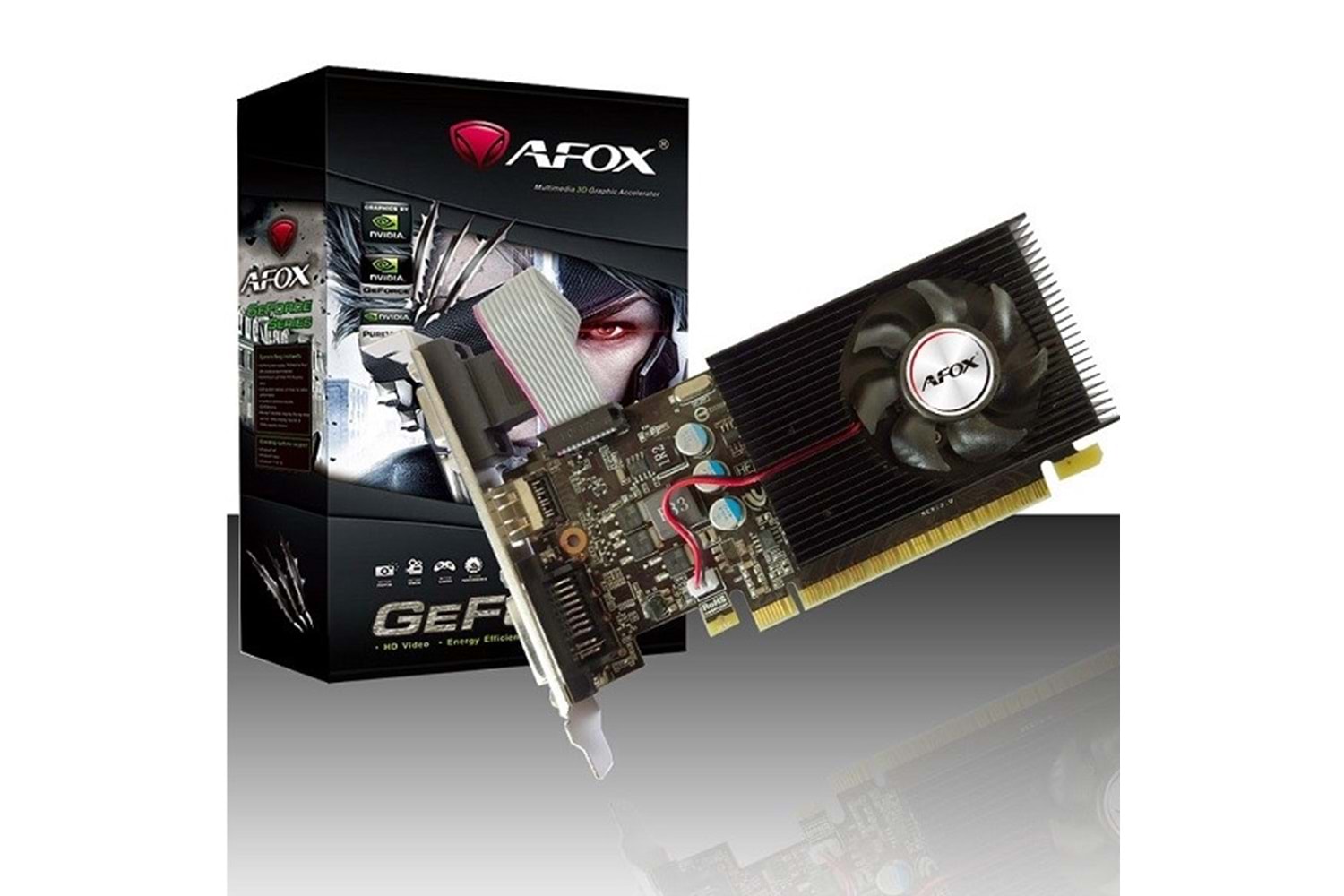AFOX GT730 2GB AF730-2048D3L7 DDR3 128bit HDMI DVI PCIe 16X v2.0