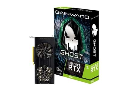 GAINWARD RTX3060 12GB GHOST NE63060019K9-190AU GDDR6 192bit HDMI DP PCIe 16X v4.0