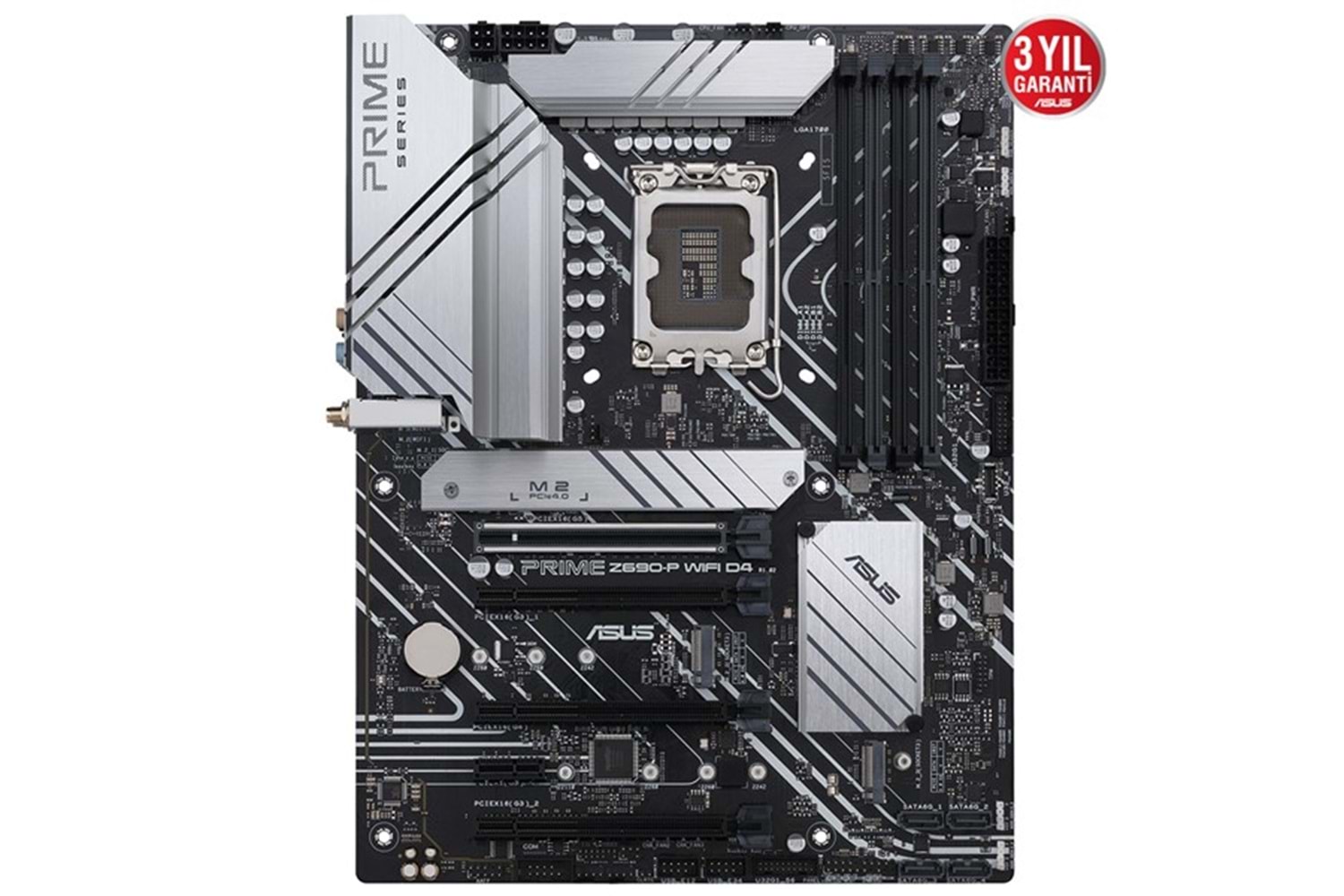 ASUS PRIME Z690-P WIFI D4 DDR4 M2 PCIe NVME HDMI DP PCIe 16X v5.0 1700p mATX