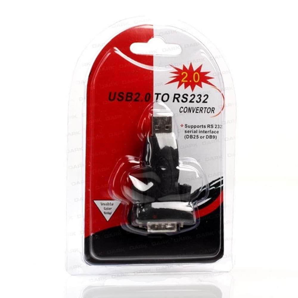 DARK DK-AC-USB2RS232 USB'den RS232 (Seri) Çevirici