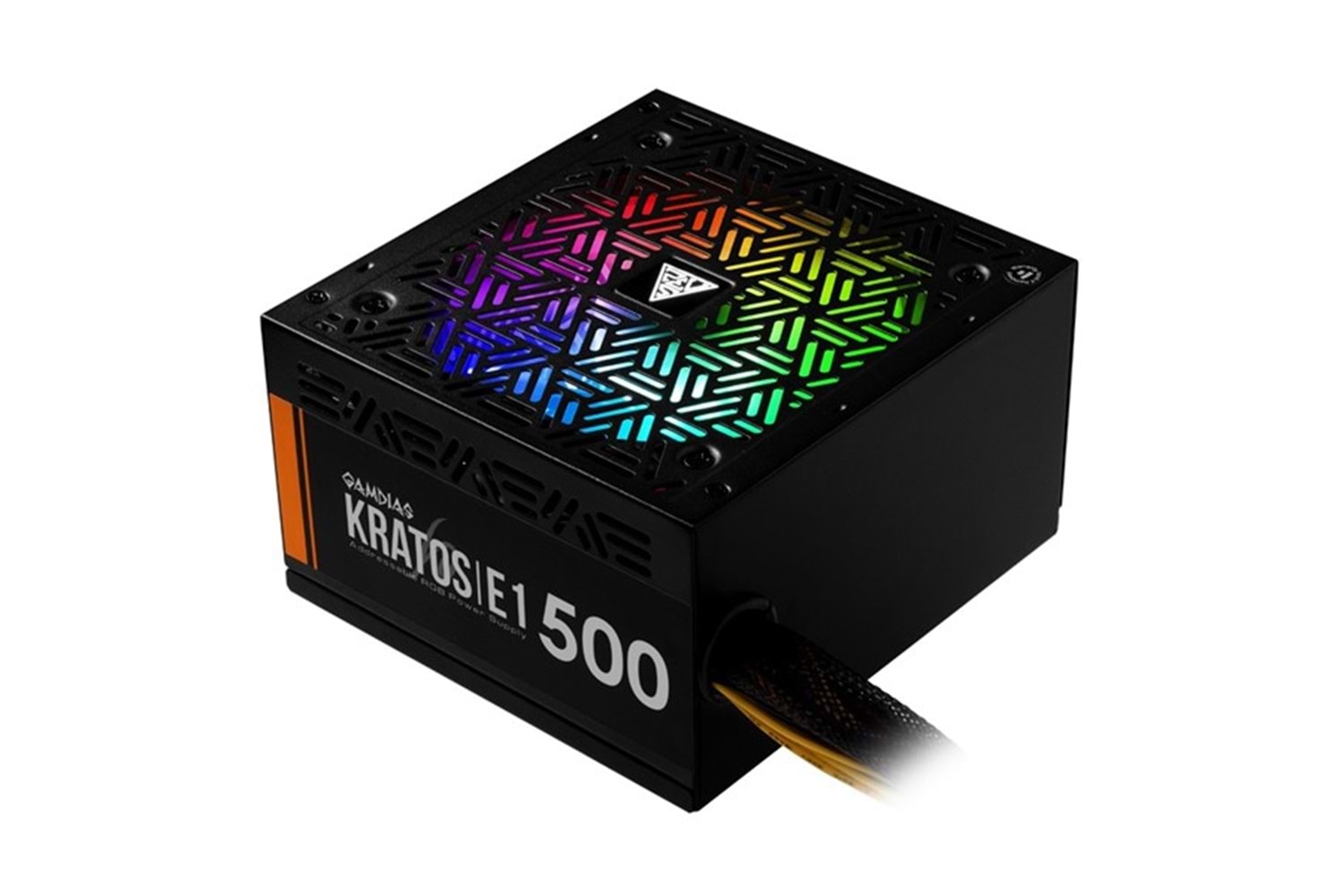 GAMDIAS 500W 80 KRATOS E1-500 12cm RGB Fanlı Power Supply