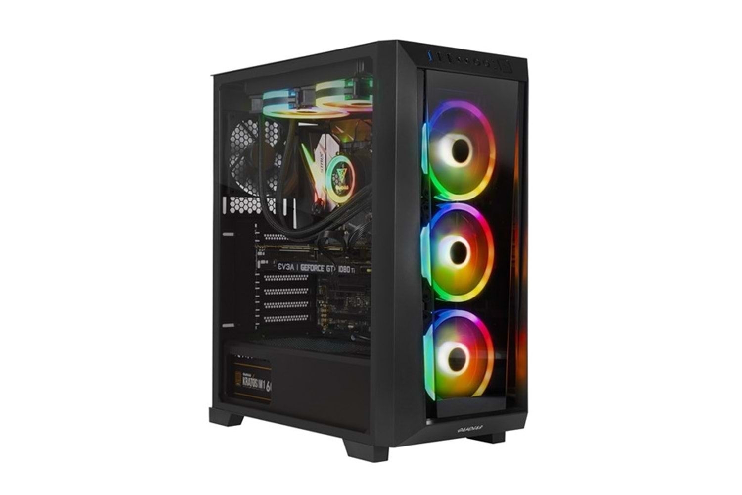 GAMDIAS 600W TALOS M1 ELITE Gaming Mid-Tower PC Kasası