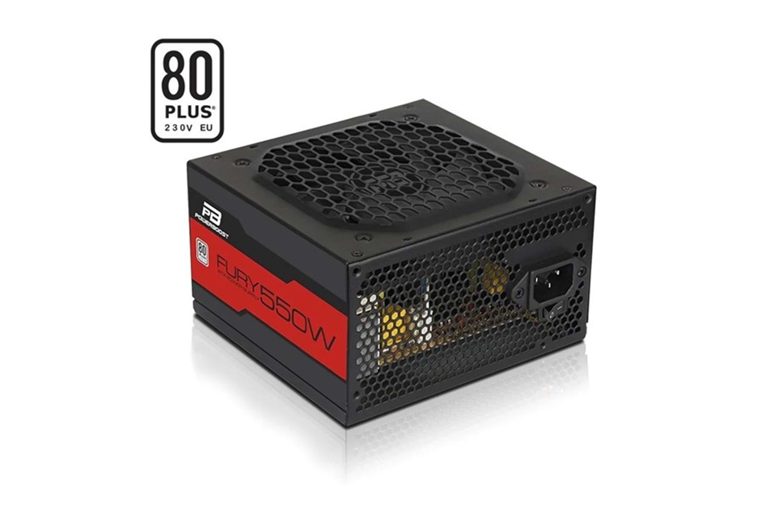 PowerBOOST 550W 80+ FURY BST-ATX550WEU 12cm Fanlı APFC Power Supply