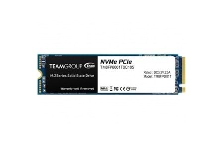 TEAM 256GB MP33 TM8FP6256G0C101 1600- 1000MB/s M2 PCIe NVMe Gen3 Disk