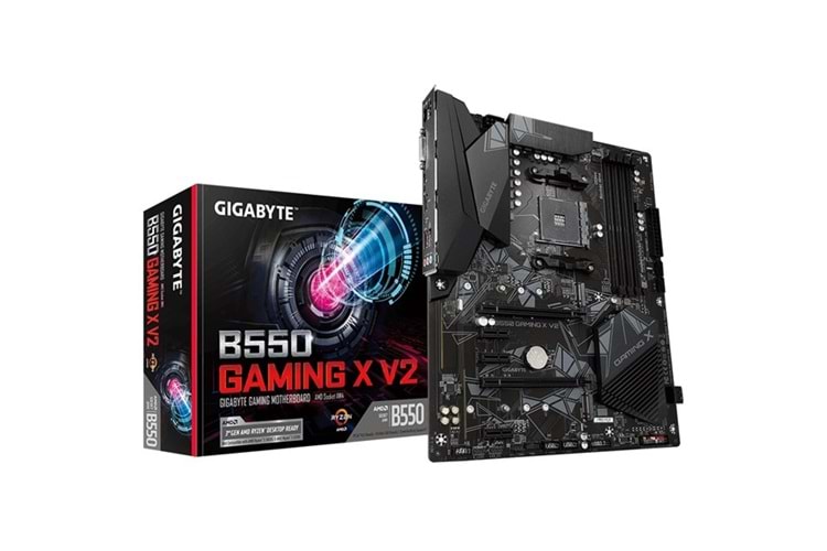 GIGABYTE B550 GAMING X v2 DDR4 HDMI DVI PCIe 16X v4.0 AM4 ATX