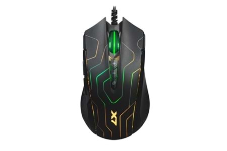 A4 TECH X89 USB 2400dpi Gaming Optic Siyah-Labirent Mouse