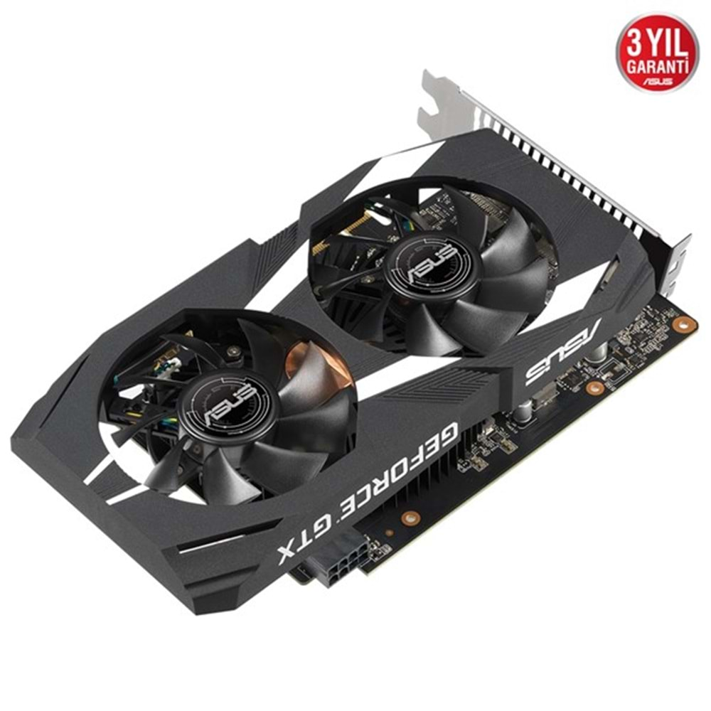 ASUS GTX1650 4GB DUAL GTX1650-O4GD6-P-V2 GDDR6 128bit HDMI DP PCIe 16X v3.0