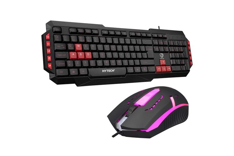 HYTECH GAMY COMBO USB Q Gaming Klavye - Mouse Set HYK-46