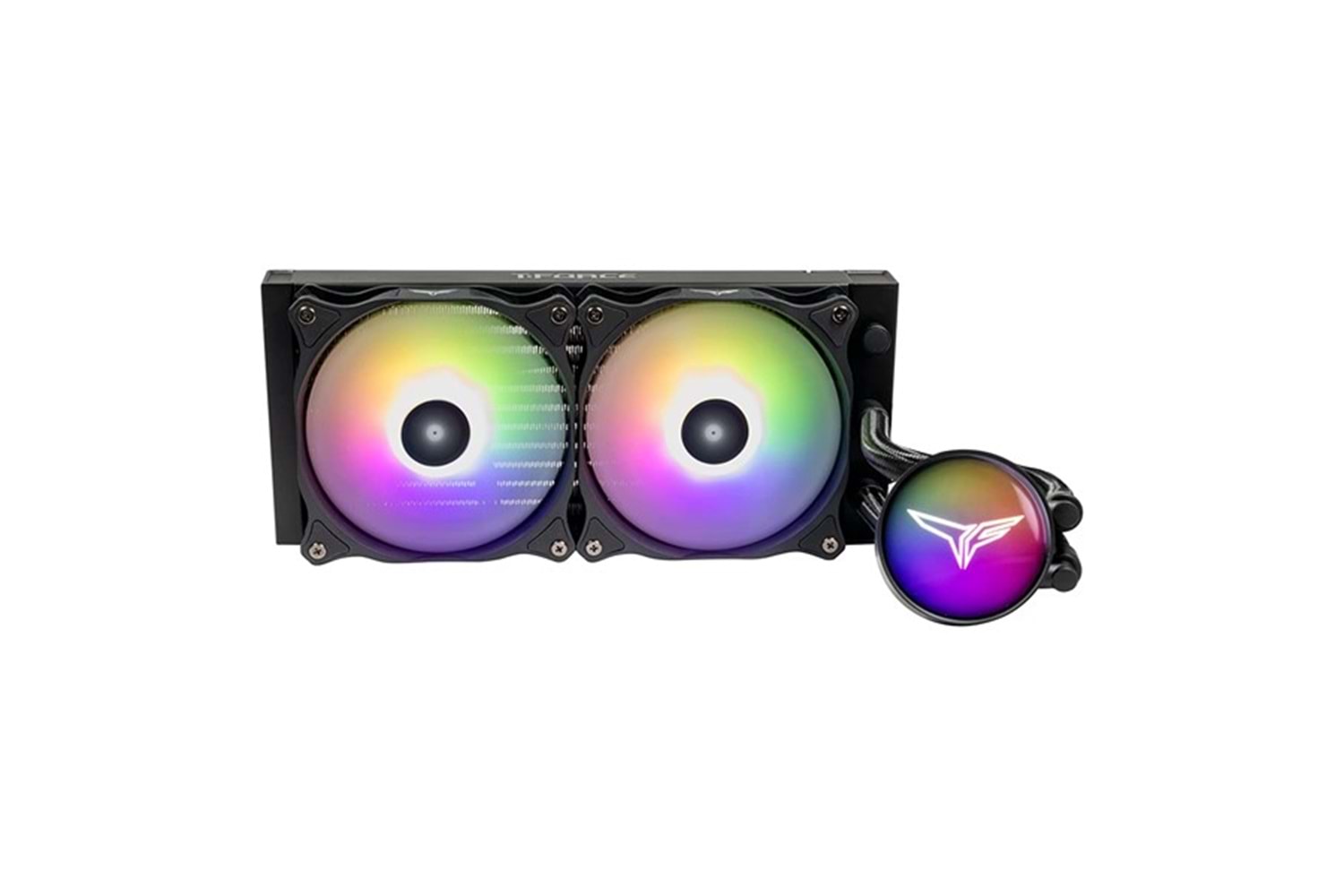 TEAM 240mm GD240E TB120502 RGB Sıvı Soğutmalı AM5-1700p İşlemci Fanı Siyah