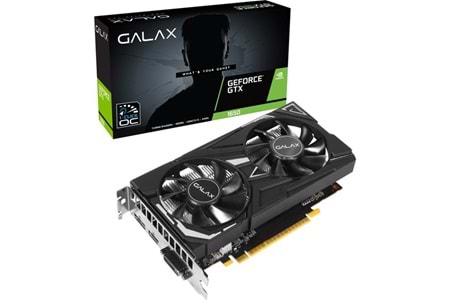 GALAX GTX1650 4GB 1 CLICK OC GLX65SQL8DS93E1 GDDR5 128bit HDMI DP PCIe 16X v3.0