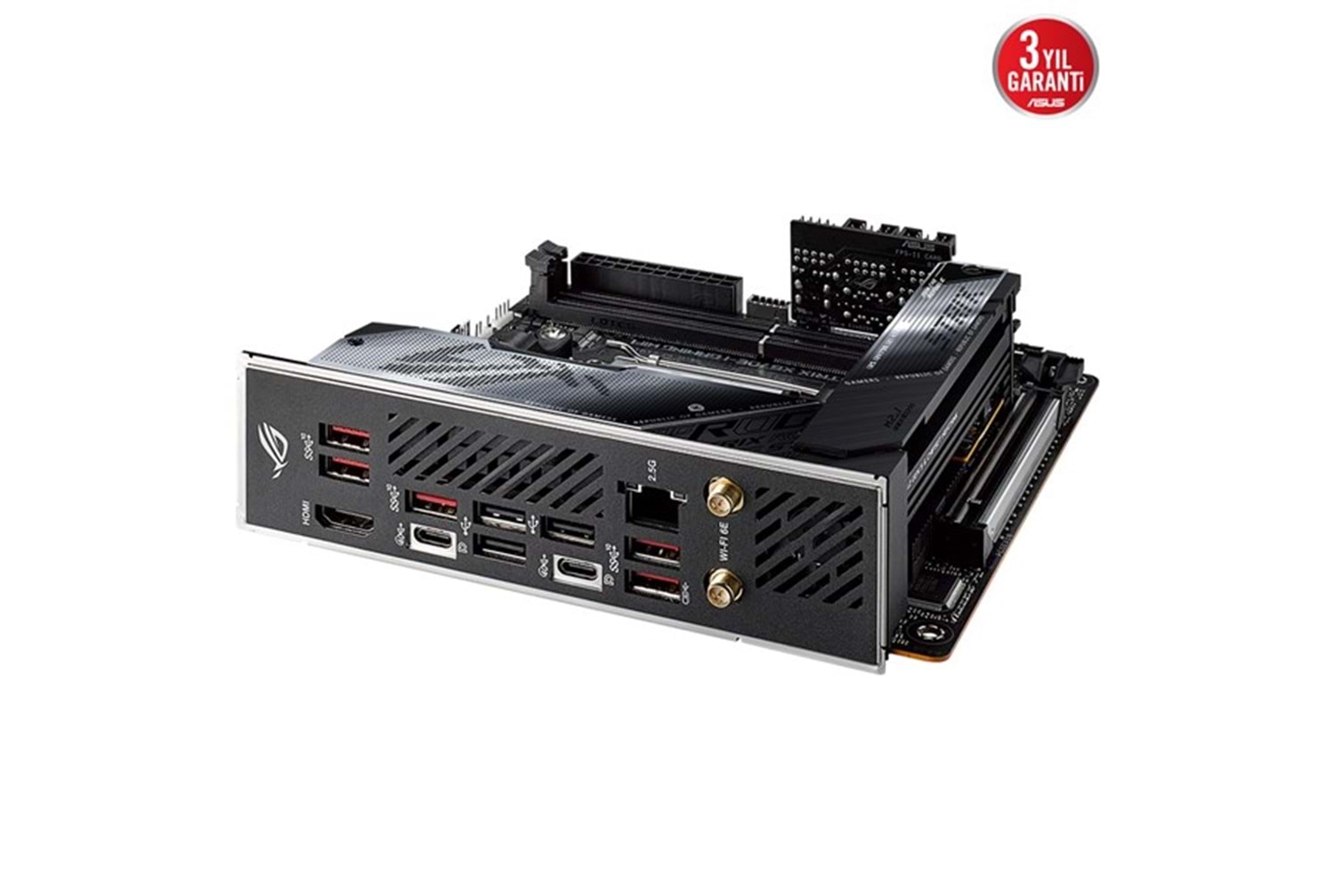 ASUS ROG STRIX X670E-I GAMING WIFI-6E DDR5 HDMI PCIe 16X v5.0 AM5 mITX