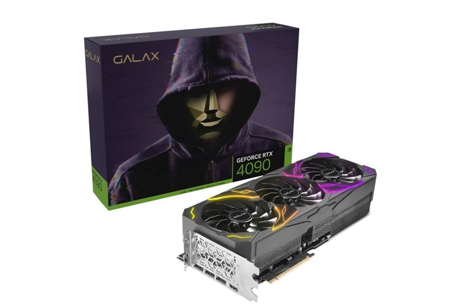 GALAX RTX4090 24GB 1 CLICK OC 49NXM5MD6DSG GDDR6X 384bit HDMI DP PCIe 16X v4.0