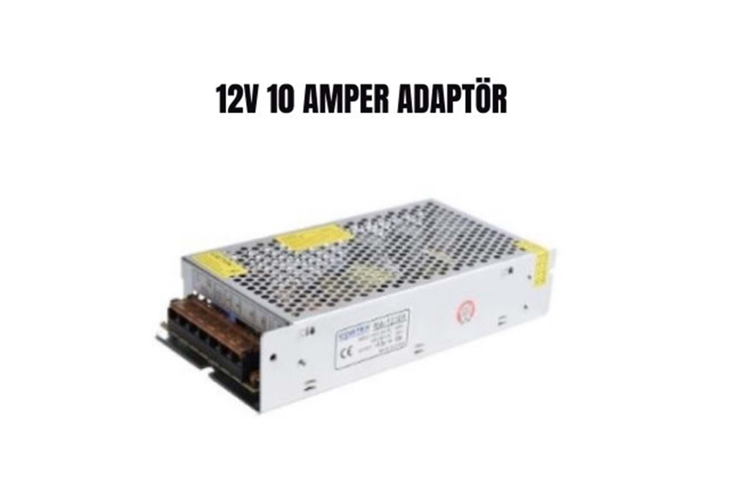 CORTEX 12v 10amper Metal CCTV Adaptör