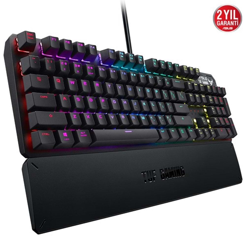 ASUS TUF GAMING K3 USB Trk RGB Mekanik Gaming Klavye