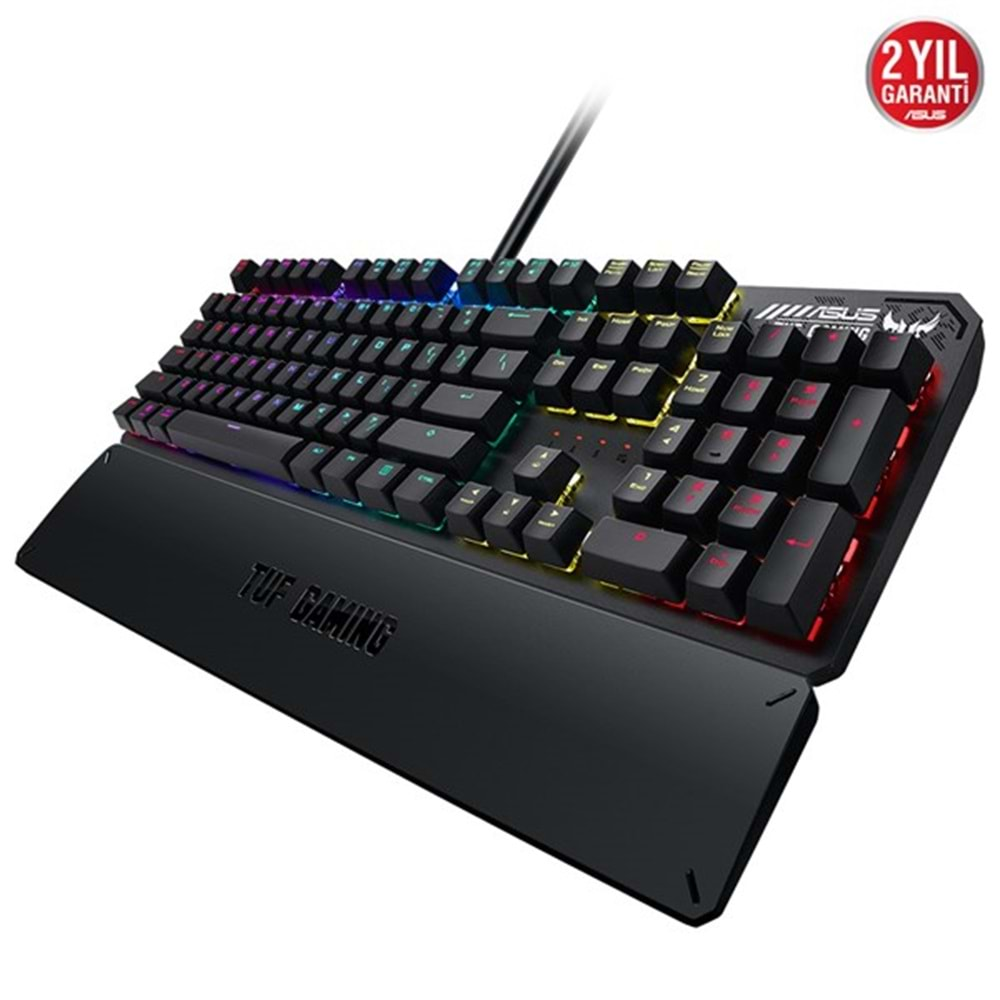 ASUS TUF GAMING K3 USB Trk RGB Mekanik Gaming Klavye