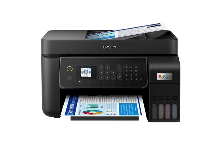 EPSON A4 Renkli L5290 Çok Fonksiyonlu Tanklı Yazıcı Fax USB 2.0,Ethernet,Kablosuz
