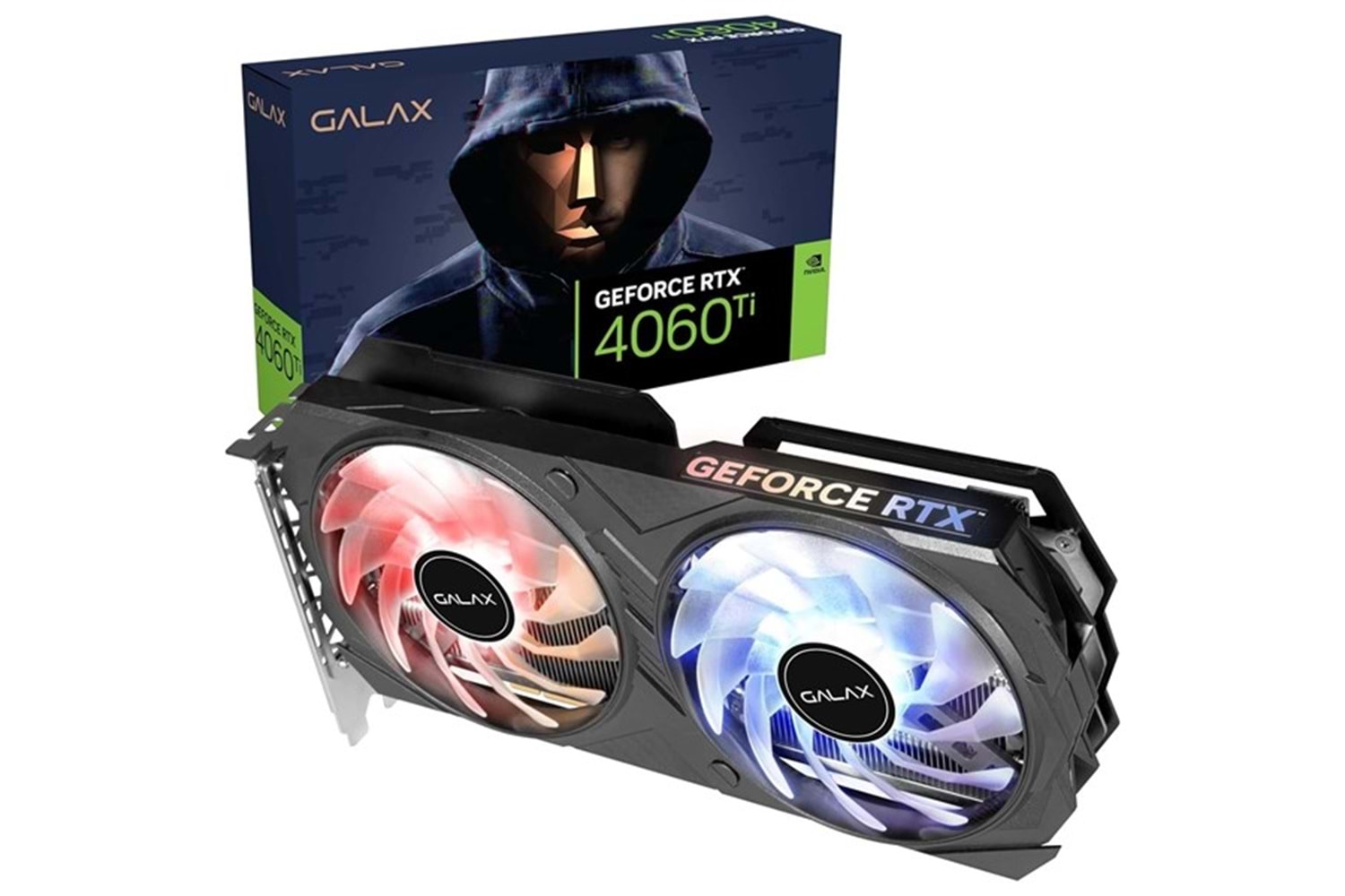 GALAX RTX4060TI 8GB GLX-46ISL8MD8AEX GDDR6 128bit HDMI DP PCIe 4.0