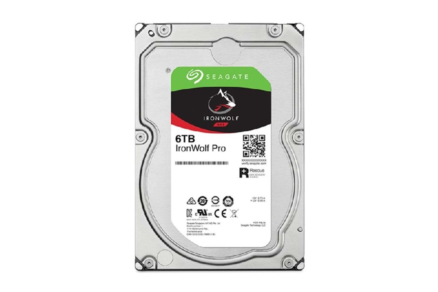 SEAGATE 6TB IRONWOLF PRO ST6000NT001 7200 RPM 256MB SATA-3 NAS Diski