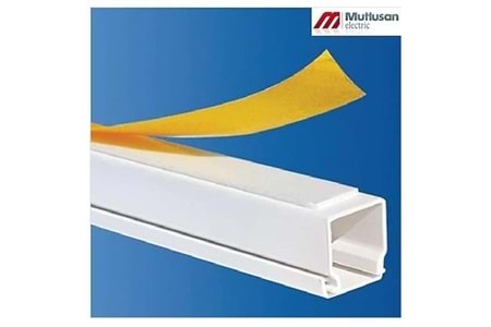MUTLUSAN Canalex 25x16 Yapiskan Bantli (75 Boy) Kablo Kanalı
