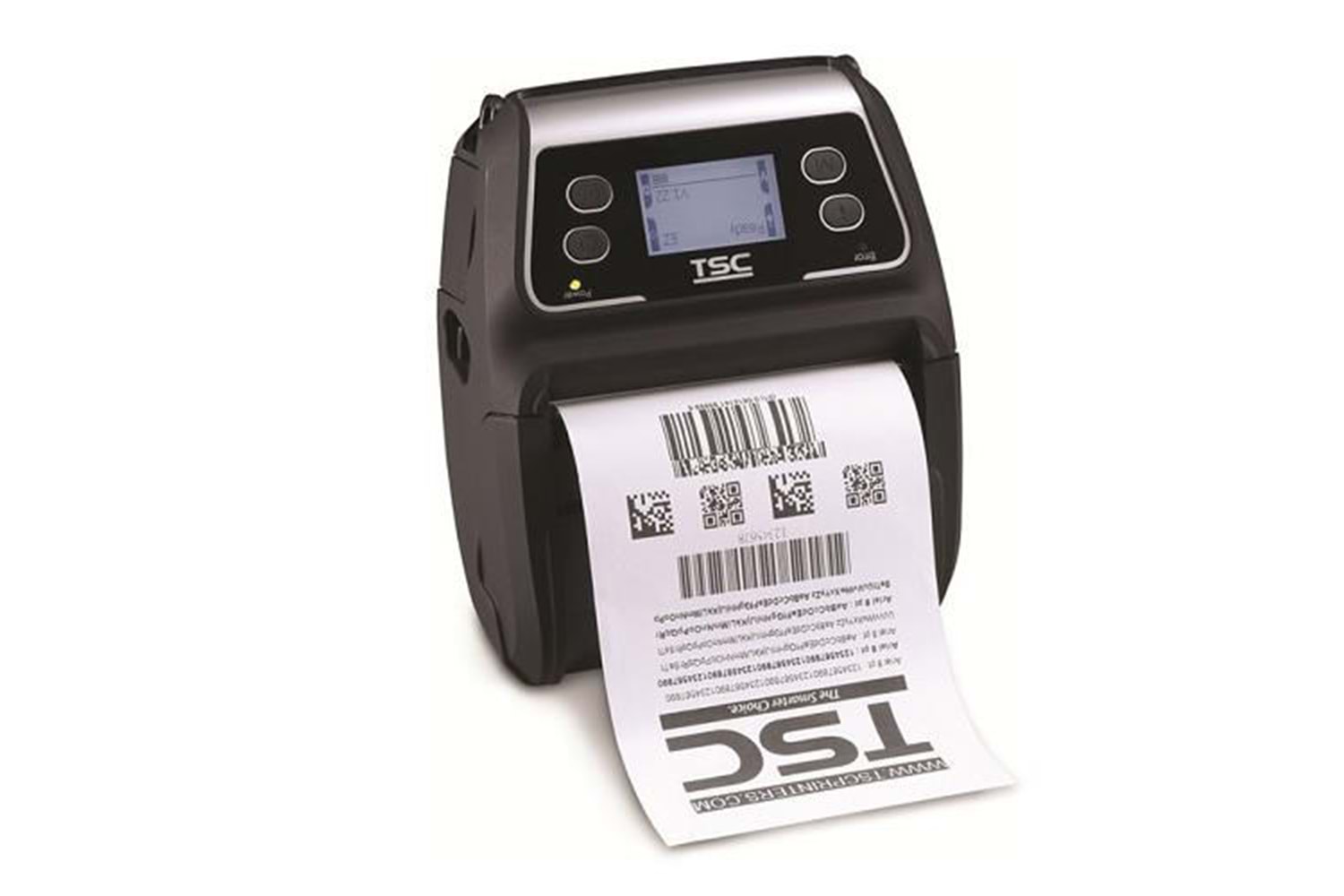 TSC 203dpi ALPHA-4L LCD Direkt Termal Mobil Barkod Yazıcı