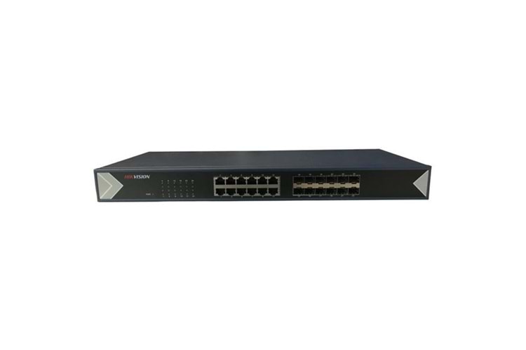 HIKVISION 24port 370w FULL PoE DS-3E0524TF Yönetilemez Omurga Switch RackMount