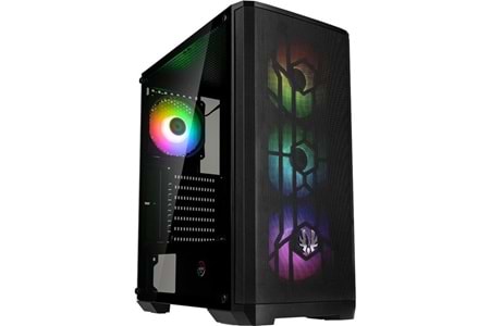 BITFENIX 600W 80+ BRONZE NOVA MESH SE TG NSE-300-KKGSK-RP4A Gaming Mid-Tower PC Kasası