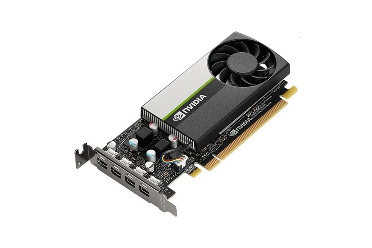 PNY T1000 8GB VCNT1000-8GB-SB GDDR6 128bit 4X mDP PCIe 16X v3.0 Kutusuz