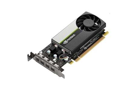PNY T1000 8GB VCNT1000-8GB-SB GDDR6 128bit 4X mDP PCIe 16X v3.0 Kutusuz