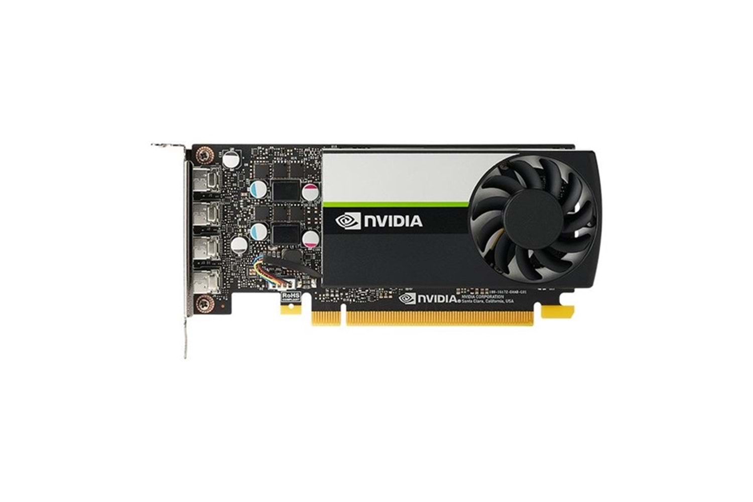 PNY T1000 8GB VCNT1000-8GB-SB GDDR6 128bit 4X mDP PCIe 16X v3.0 Kutusuz