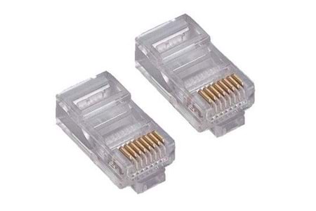 SPEED Cat6 SP-U100 RJ45 100lü paket Plastik Konnektör