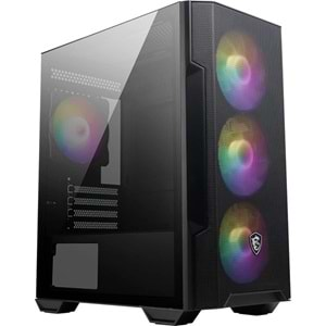 -MSI 750W 80+ BRONZE MAG FORGE M100R Gaming Mid-Tower PC Kasası