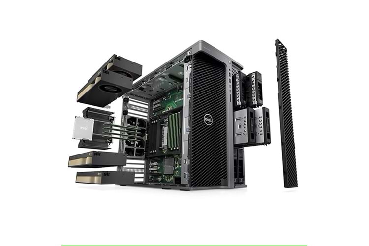 DELL T7960-W7-3445 W7-3445 2.6GHZ 2x16gb 512gb M.2 PCIe W11 Pro İş İstasyonu