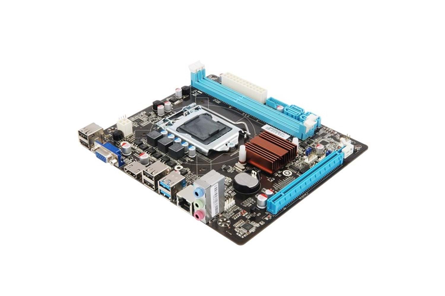 ESONIC H81JEL DDR3 HDMI PCIe 16X v2.0 1150p mATX