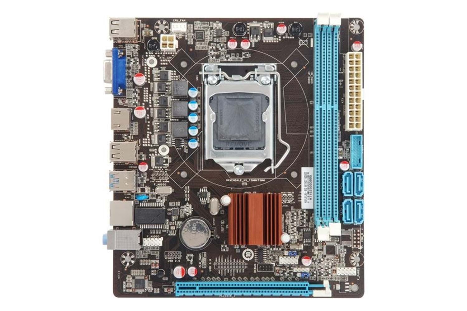 ESONIC H81JEL DDR3 HDMI PCIe 16X v2.0 1150p mATX
