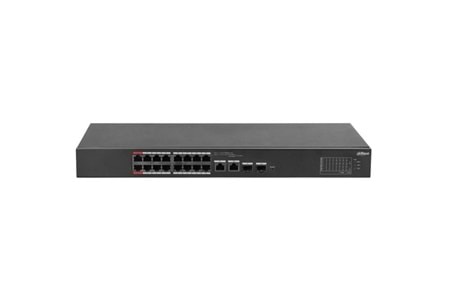 DAHUA 16port 135w FULL PoE CS4218-16ET-135 GIGABIT Yönetilebilir Switch